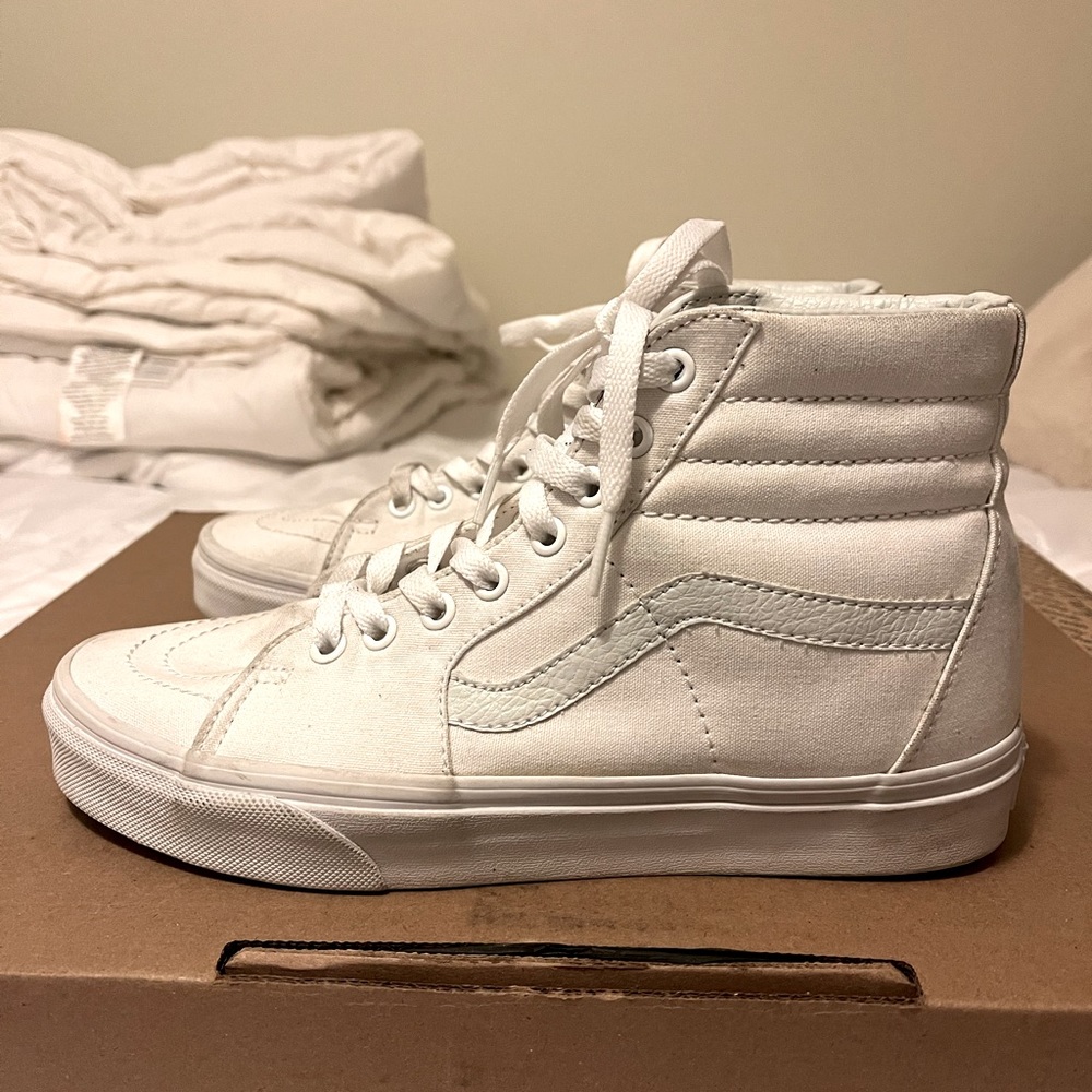 Vans Sk8 Hi Canvas Shoe